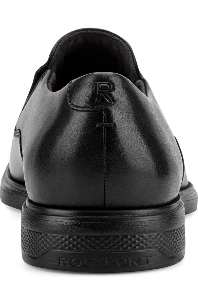 Rockport Keefer Loafer, Alternate, color, Black Leather