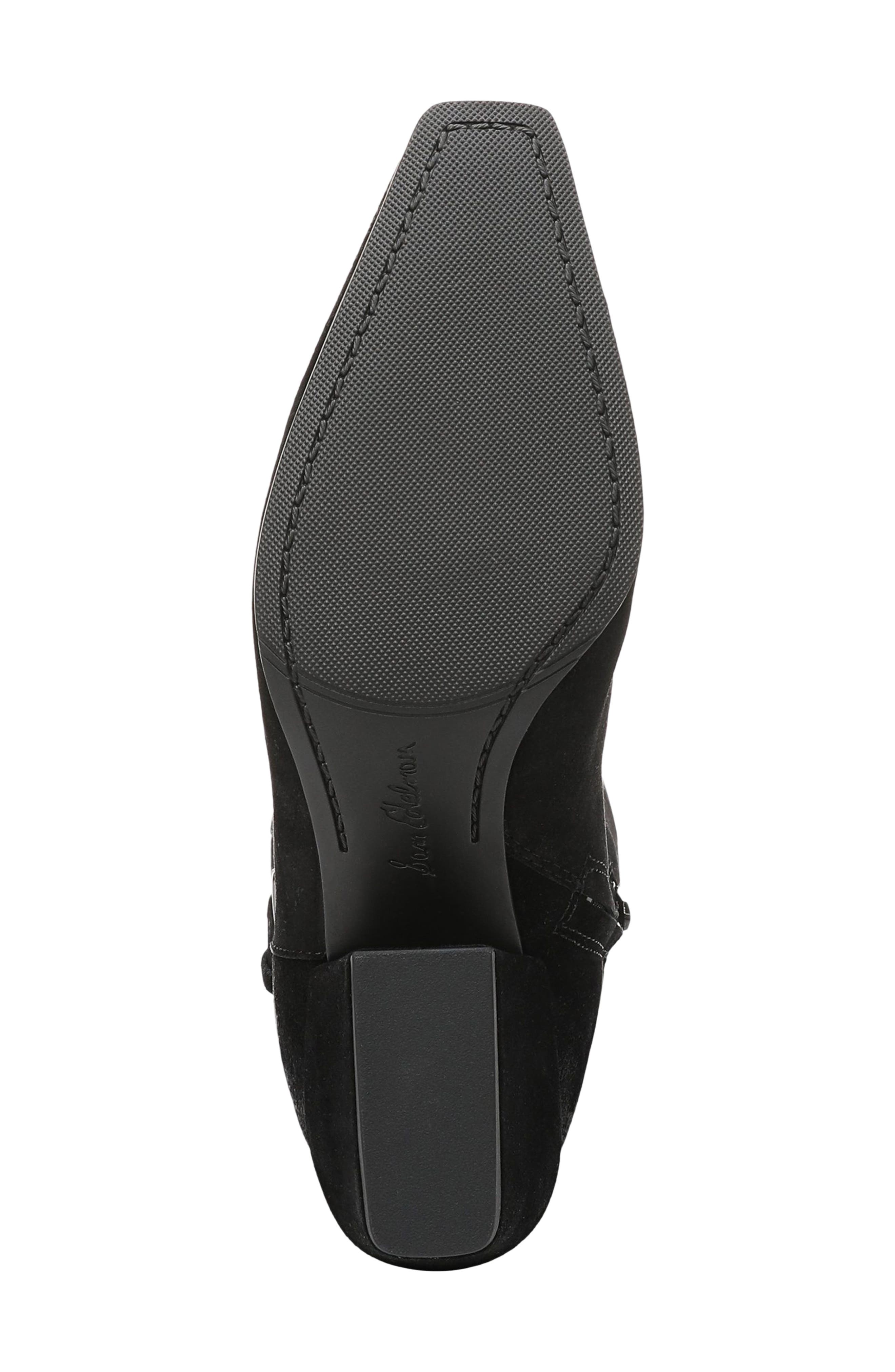 Haisley Knee High Boot, Alternate, color, BLACK SUEDE