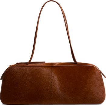 Khaite Simona Genuine Calf Hair Shoulder Bag | Nordstrom