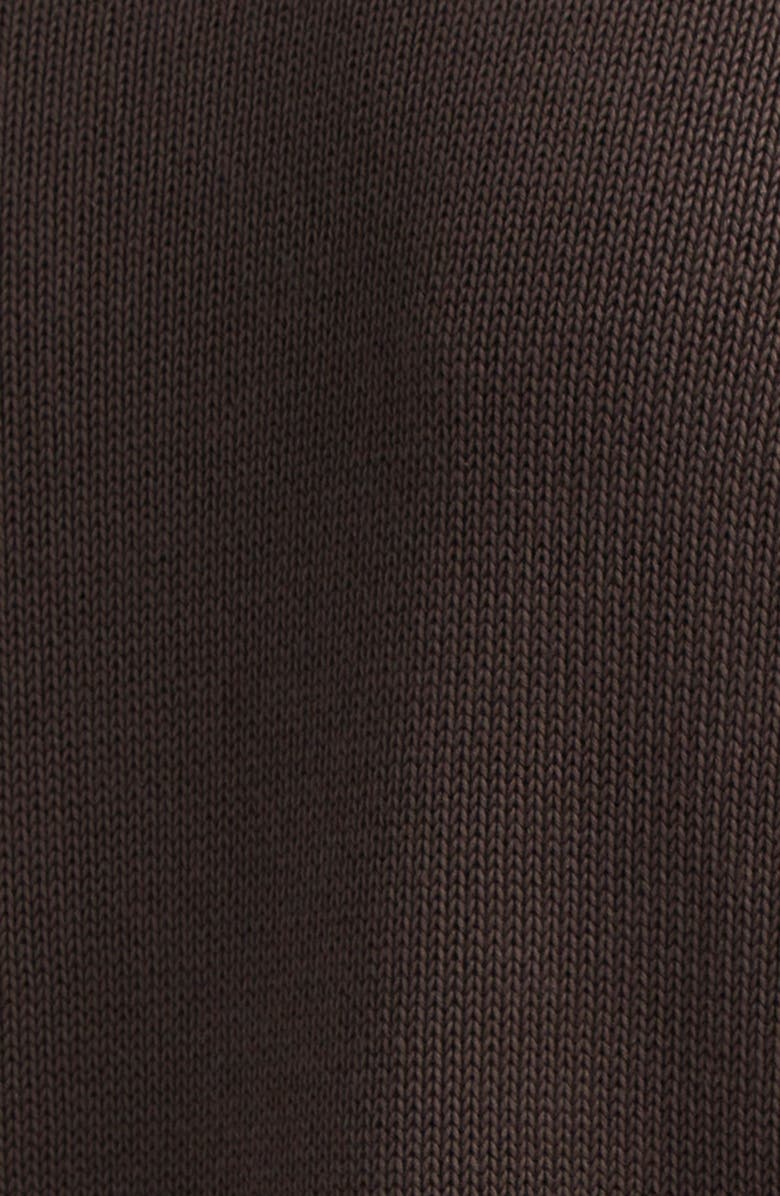 Moncler Quilted Down & Cotton Knit Cardigan, Alternate, color, 