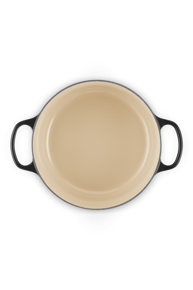 Enameled Cast Iron Round Dutch Oven, Alternate, color, LICORICE