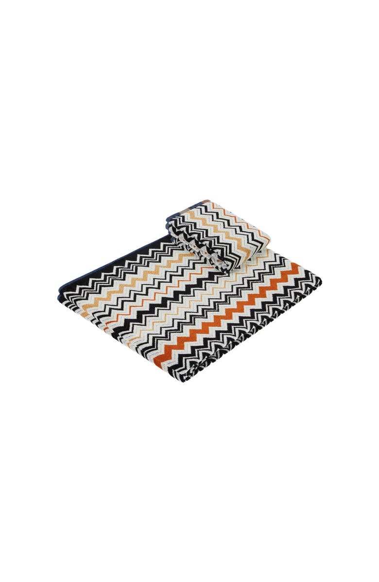 Missoni Home 2-piece Bernard Bath Towel Set In Chevron Cotton Terry, Main, color, Multicoloured