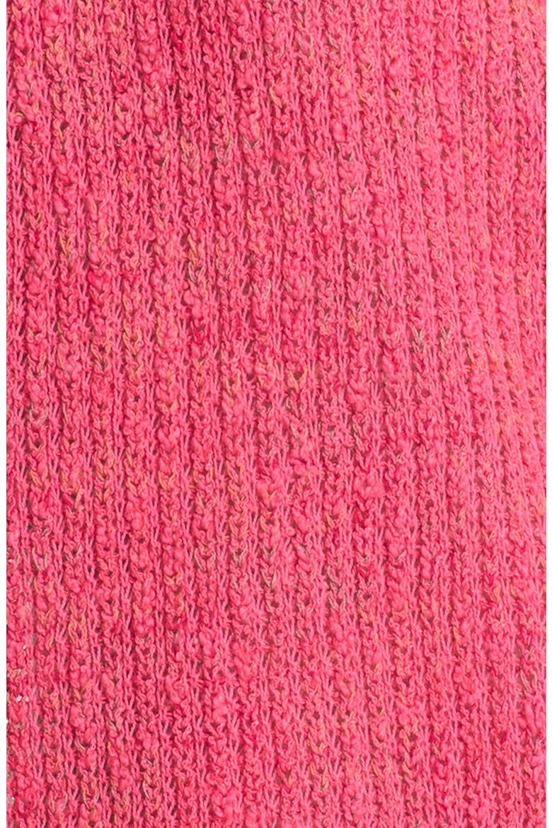 'Sweet Jane' Lace Back Sweater, Alternate, color, STRAWBERRY PATCH COMBO