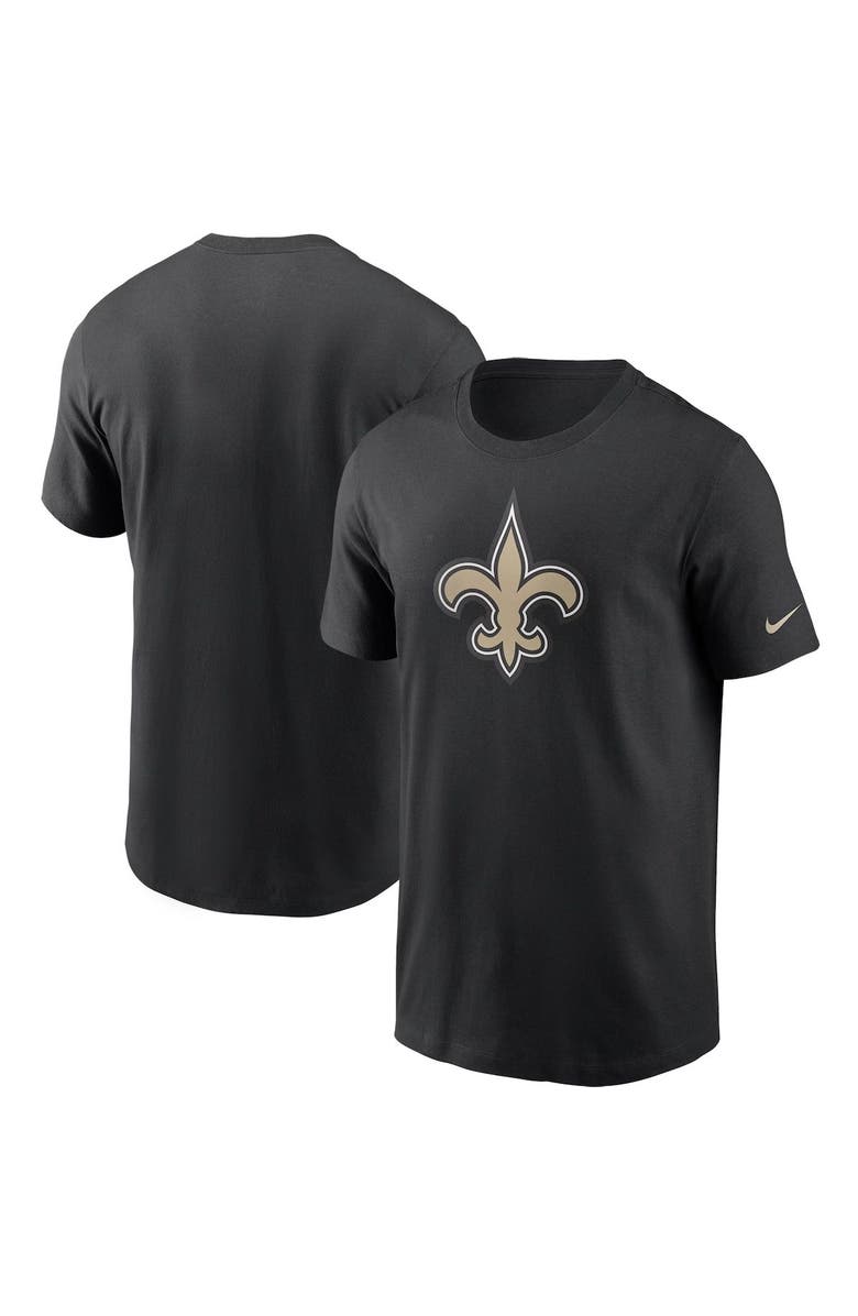 Nike Men's Nike Black New Orleans Saints Primary Logo T-Shirt, Main, color, Black