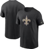 Nike Men's Nike Black New Orleans Saints Primary Logo T-Shirt