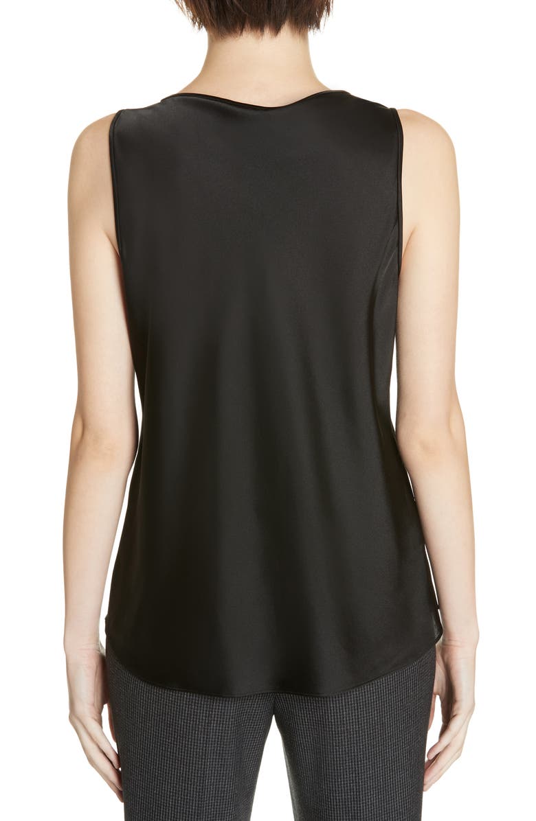 BOSS Inolea Stretch Silk Tank, Alternate, color, 