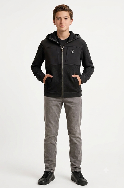 Boys Sweater Fleece Jacket