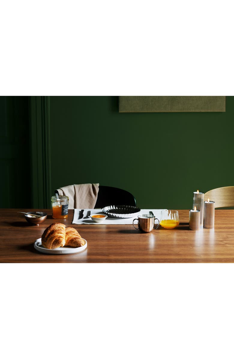 Georg Jensen Bernadotte Salt Cellar with Spoon, Alternate, color, 