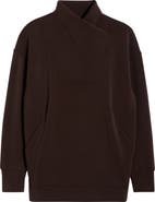 Zella Cozy Scuba Knit Mock Neck Tunic