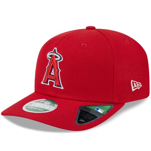 Men's New Era  Red Los Angeles Angels Player Replica 9SEVENTY Adjustable Hat