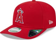 New Era Men's New Era Red Los Angeles Angels Player Replica 9SEVENTY Adjustable Hat