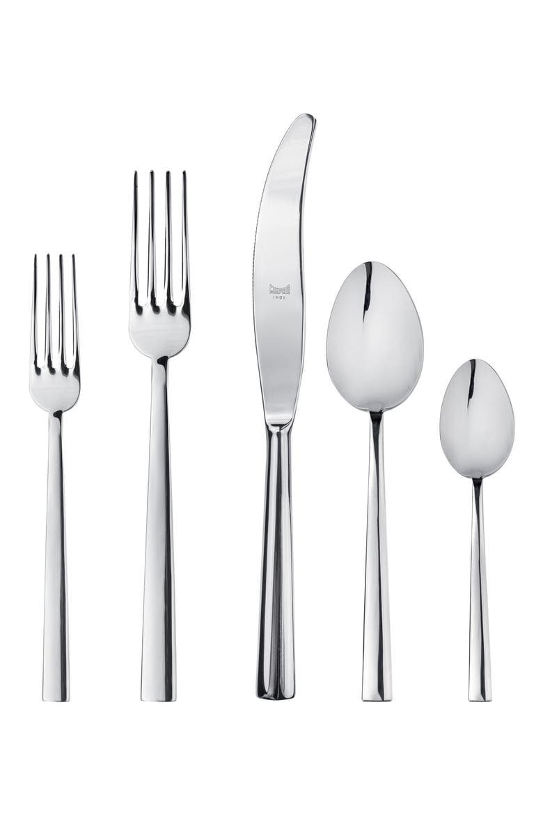 5-Piece Place Setting, Main, color, STAINLESS STEEL SET 2