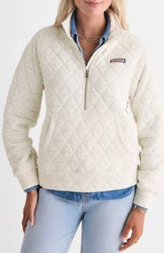 vineyard vines Quilted Half Zip Pullover