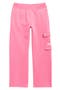 Kids' Fleece Wide Leg Cargo Pants