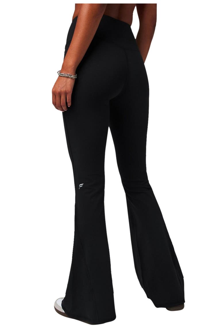Women's Oasis PureLuxe High-Waisted Crossover Flare, Alternate, color, Black