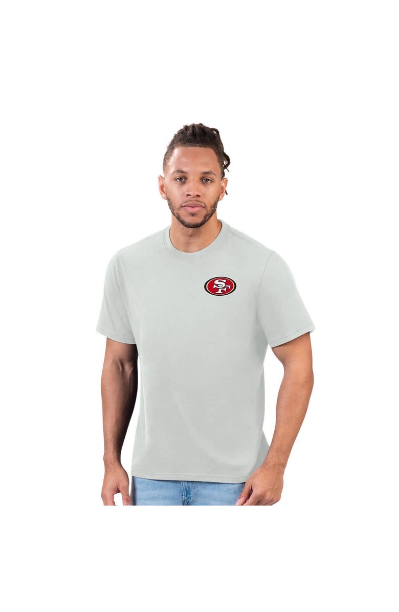 Margaritaville Men's Margaritaville Gray San Francisco 49ers Time Flies T-Shirt, Alternate, color, 