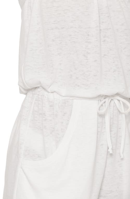 Becca Beach Date Strapless Cover-up Romper