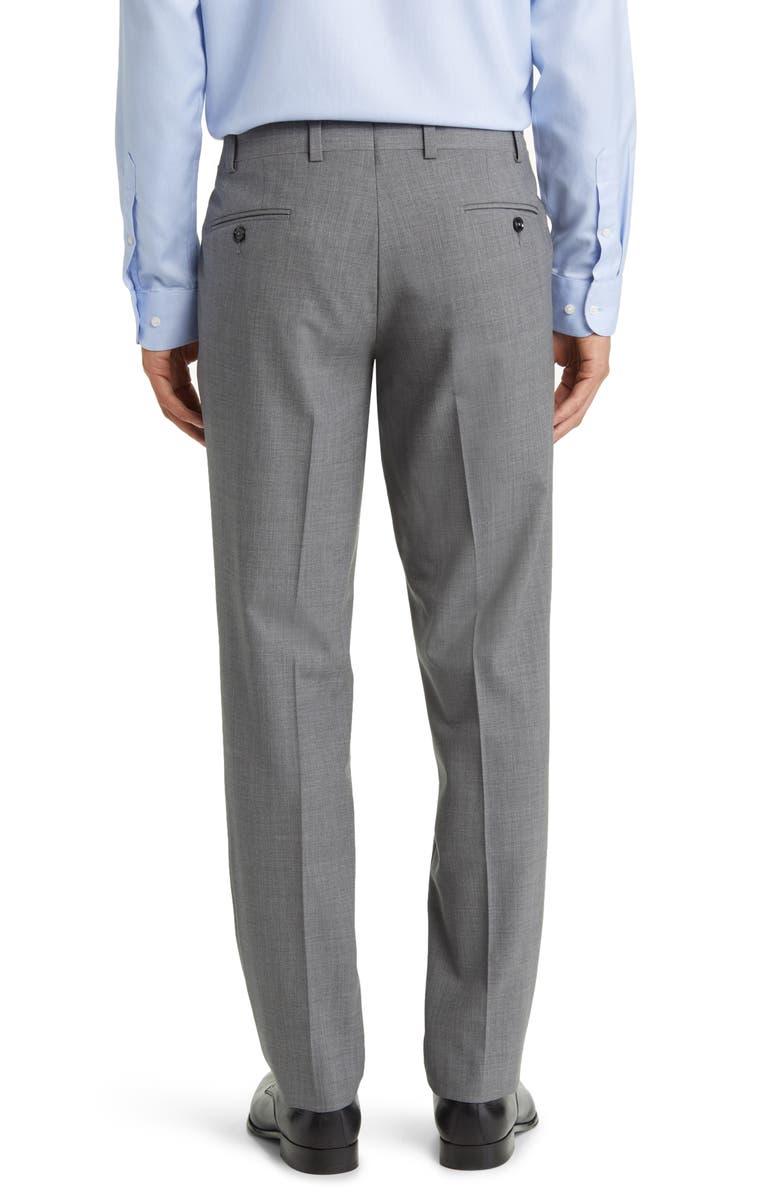 Ted Baker London Jerome Soft Constructed Stretch Wool Dress Pants, Alternate, color,