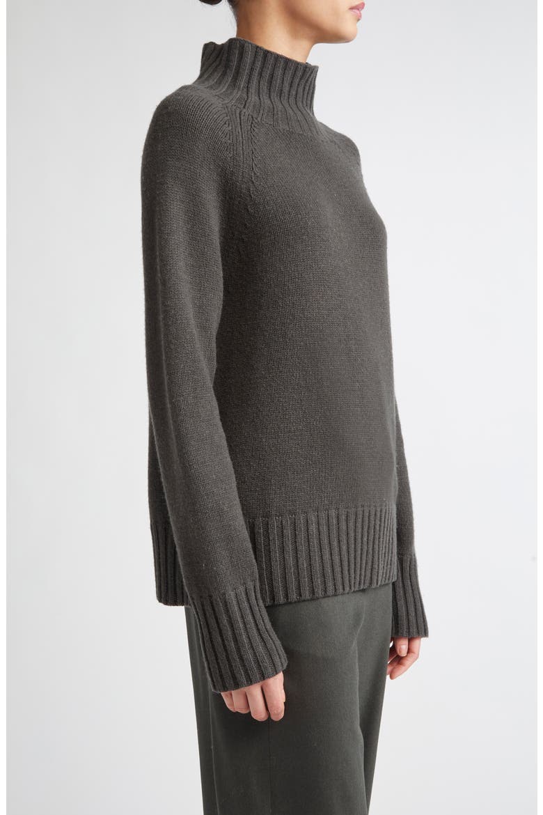 Mantova Wool & Cashmere Mock Neck Sweater, Alternate, color, GREEN
