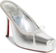 Christian Louboutin Cassia Square Toe Mule Pump