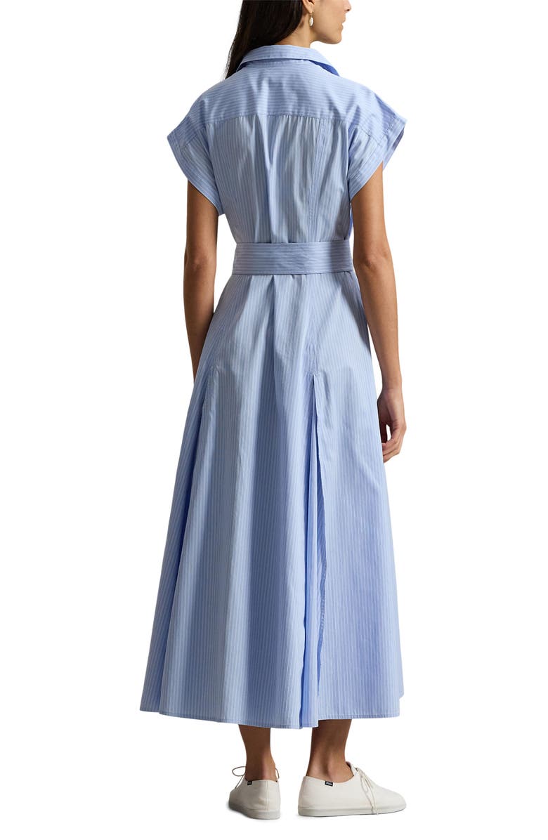 Polo Ralph Lauren Stripe Shirtdress, Alternate, color, Blue Multi Stripe