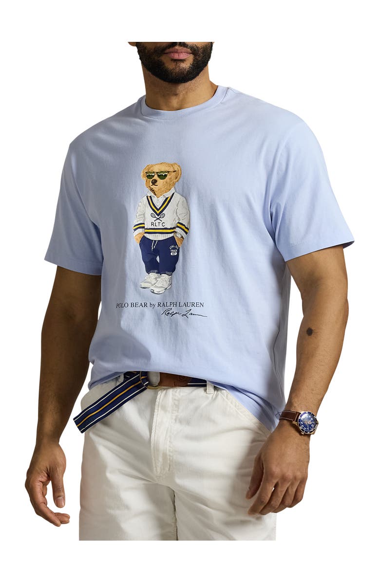 Polo Ralph Lauren Big & Tall Polo Bear Jersey T-Shirt, Main, color, 