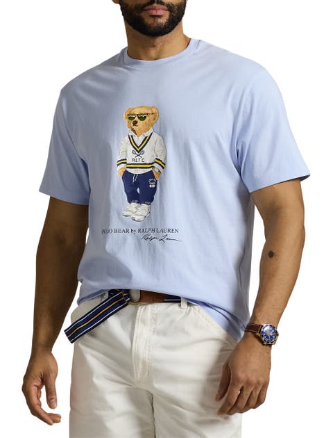 Big & Tall Polo Bear Jersey T-Shirt