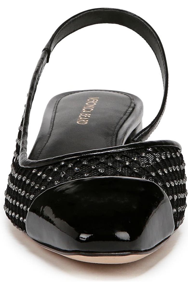 Veronica Beard Cecile Half d'Orsay Slingback Pump, Alternate, color, Black Diamond