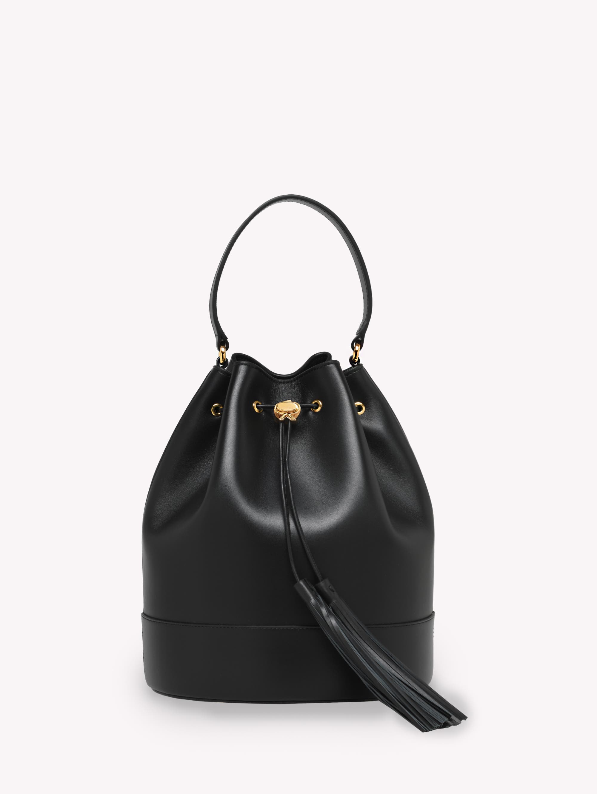 Gianvito Rossi Sienna 22 Crossbody Bag, Main, color, Black Calf Leather