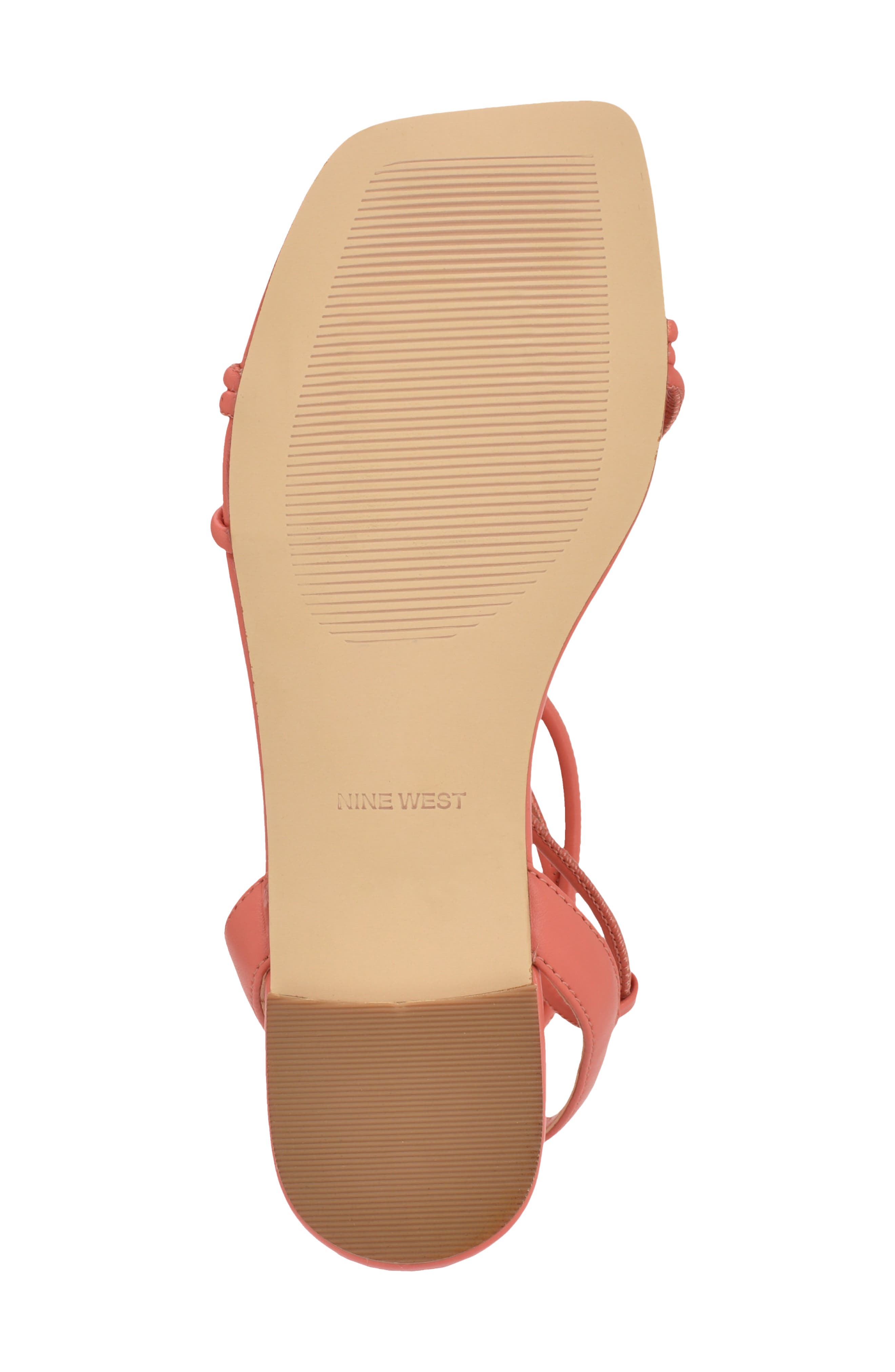 Niraa Ankle Wrap Sandal, Alternate, color, ORANGE CORAL