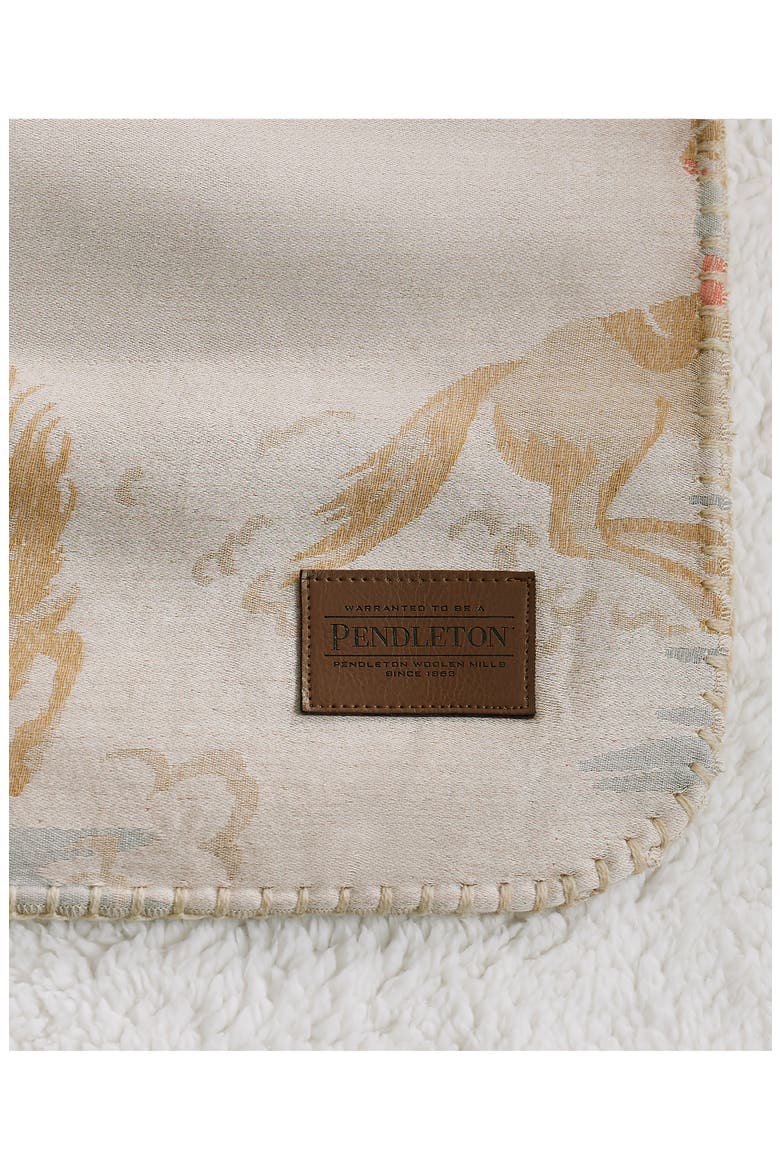 Rodeo Landscape Blanket, Alternate, color, TAN MULTI