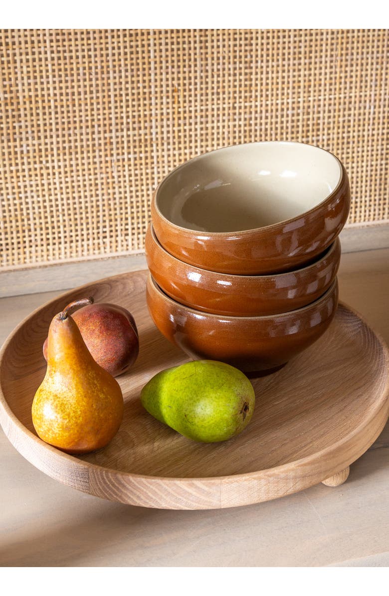 Une Vie Nomade Vintage Bowls, Alternate, color, Salt - Large