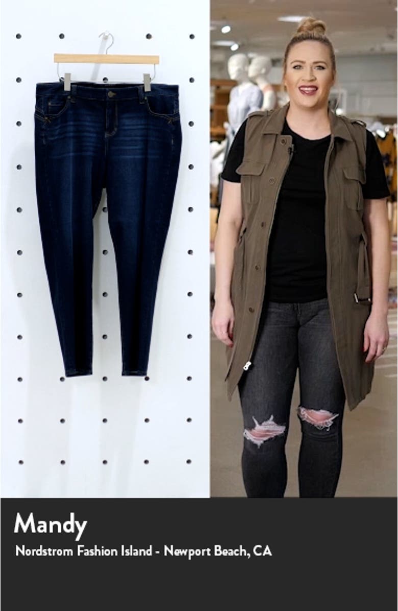 Liverpool Remy Hugger Straight Leg Jeans, sales video thumbnail