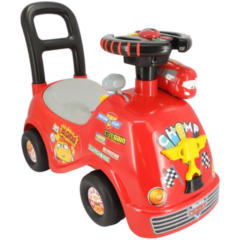 Ride N' Go Racer Lightning Mcqueen Disney Vehicle