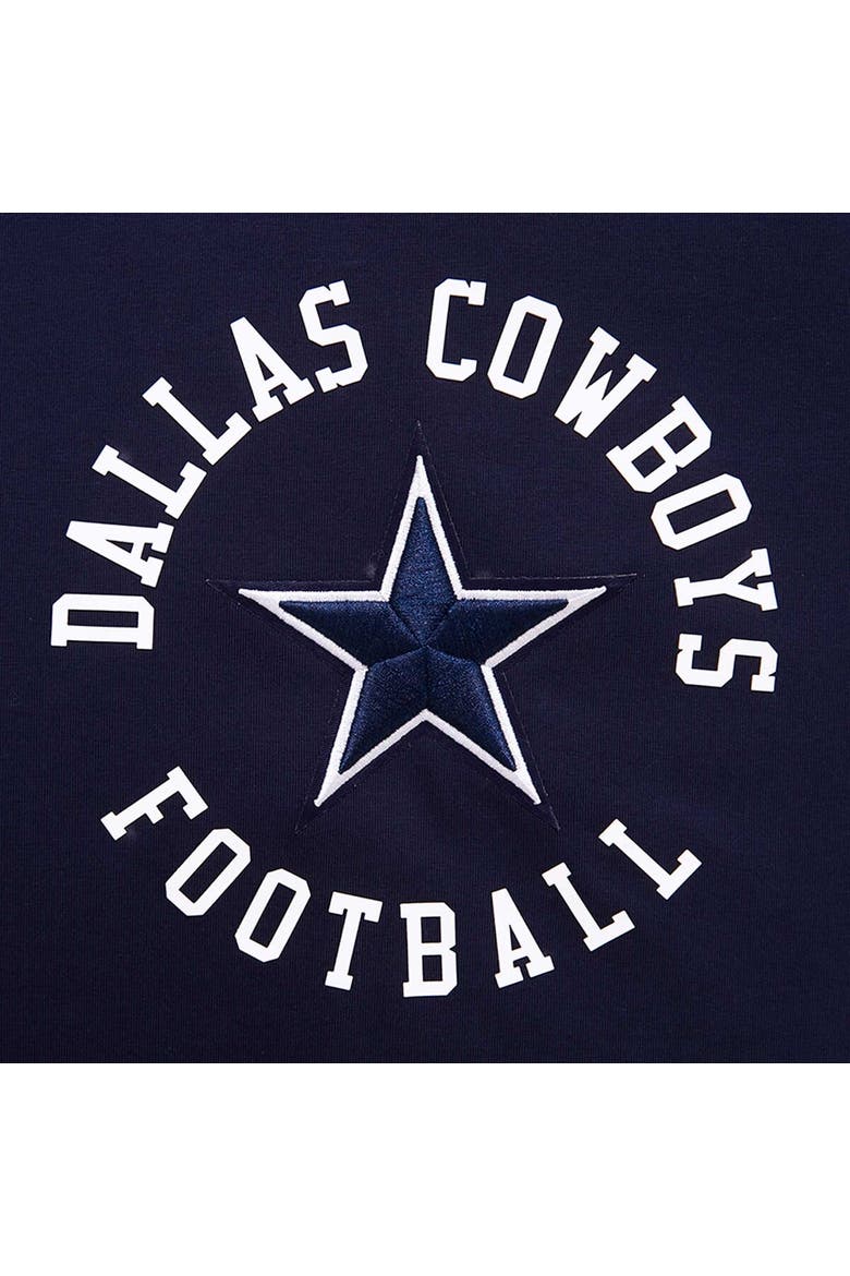 Men's Pro Standard Navy Dallas Cowboys Hybrid T-Shirt, Alternate, color, Navy