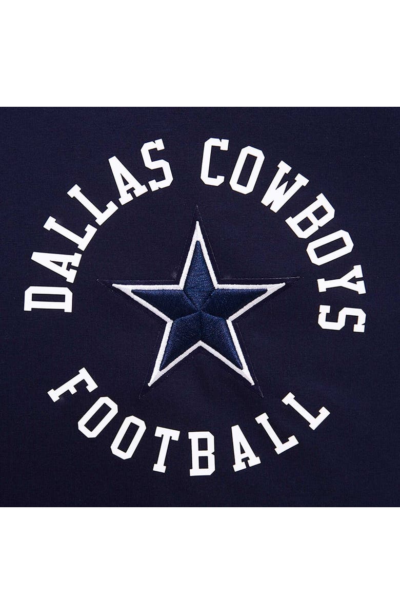 PRO STANDARD Men's Pro Standard Navy Dallas Cowboys Hybrid T-Shirt, Alternate, color, 