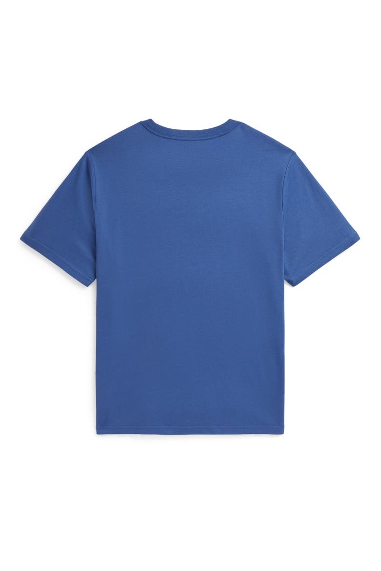 Kids' Logo Graphic Cotton Jersey T-Shirt, Alternate, color, BAI BLUE