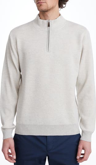 Emanuel Berg Jacquard Wool Half Zip Sweater | Nordstromrack