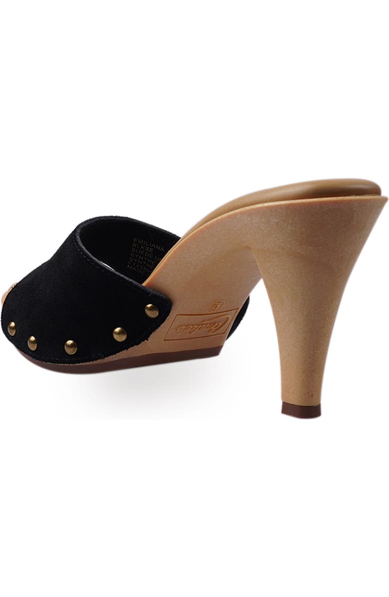 Candie's Emiliana Platform Sandal, Alternate, color, Black Suede