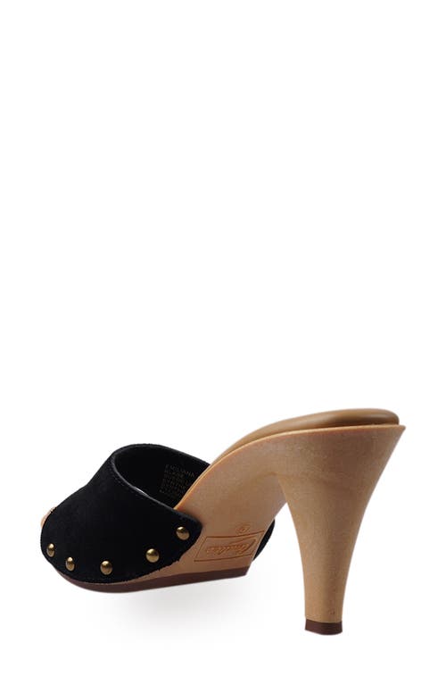 Candies Candie's Emiliana Platform Sandal In Black Suede