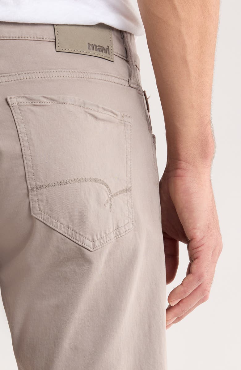 Mavi Jeans Zach Straight Leg Twill Pants, Alternate, color, Porcelain Twill