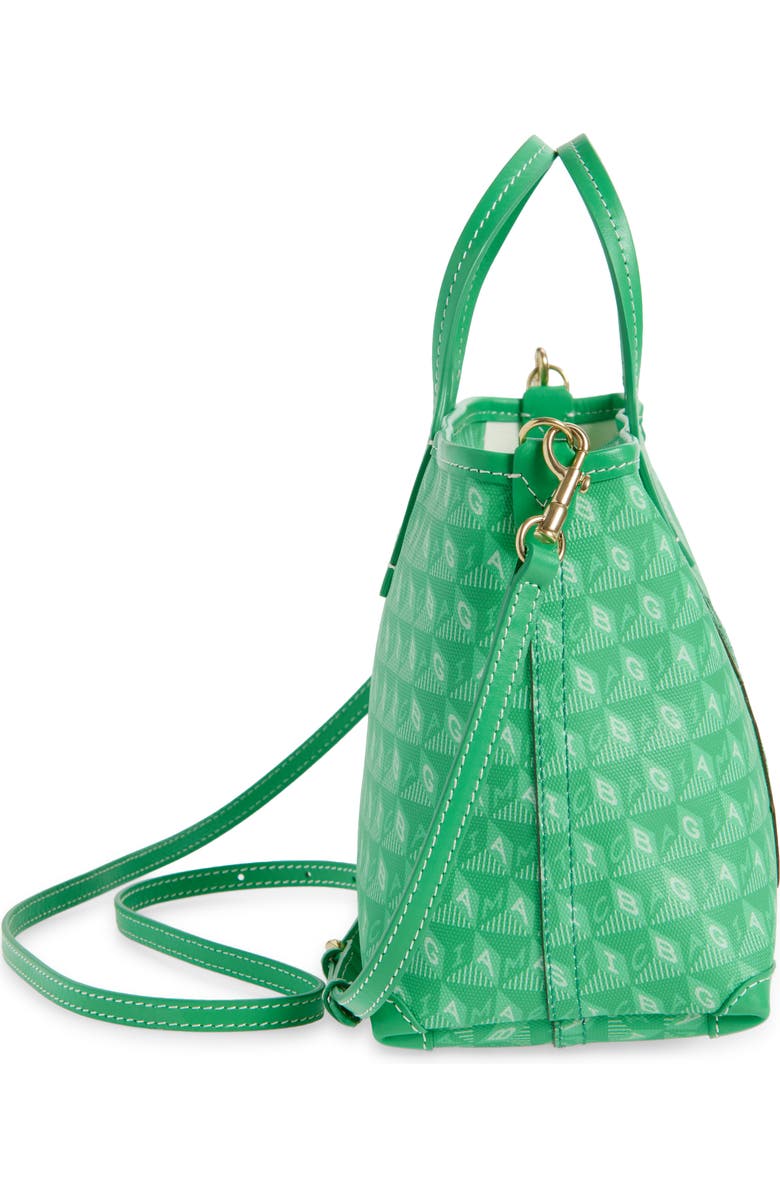 Anya Hindmarch X-Small I Am A Plastic Bag Tote, Alternate, color, Aloe Vera