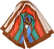 Cole Haan Stripe Square Scarf