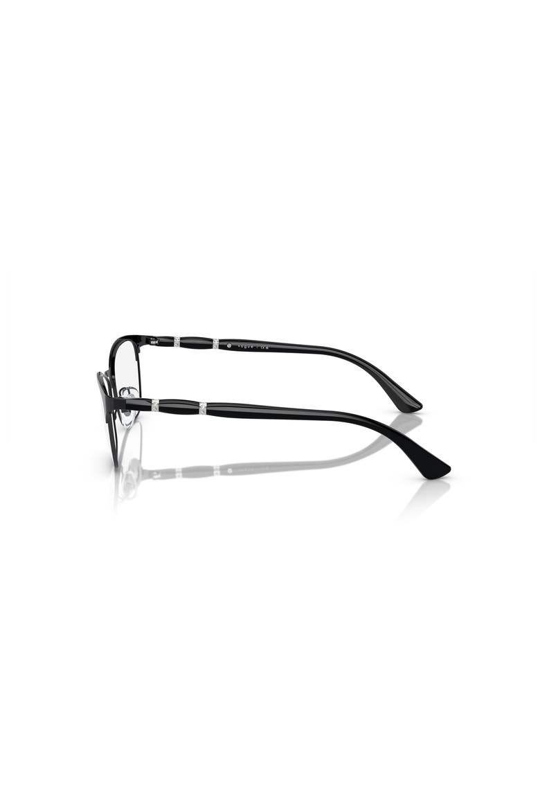 52mm Cat Eye optical glasses, Alternate, color, Black