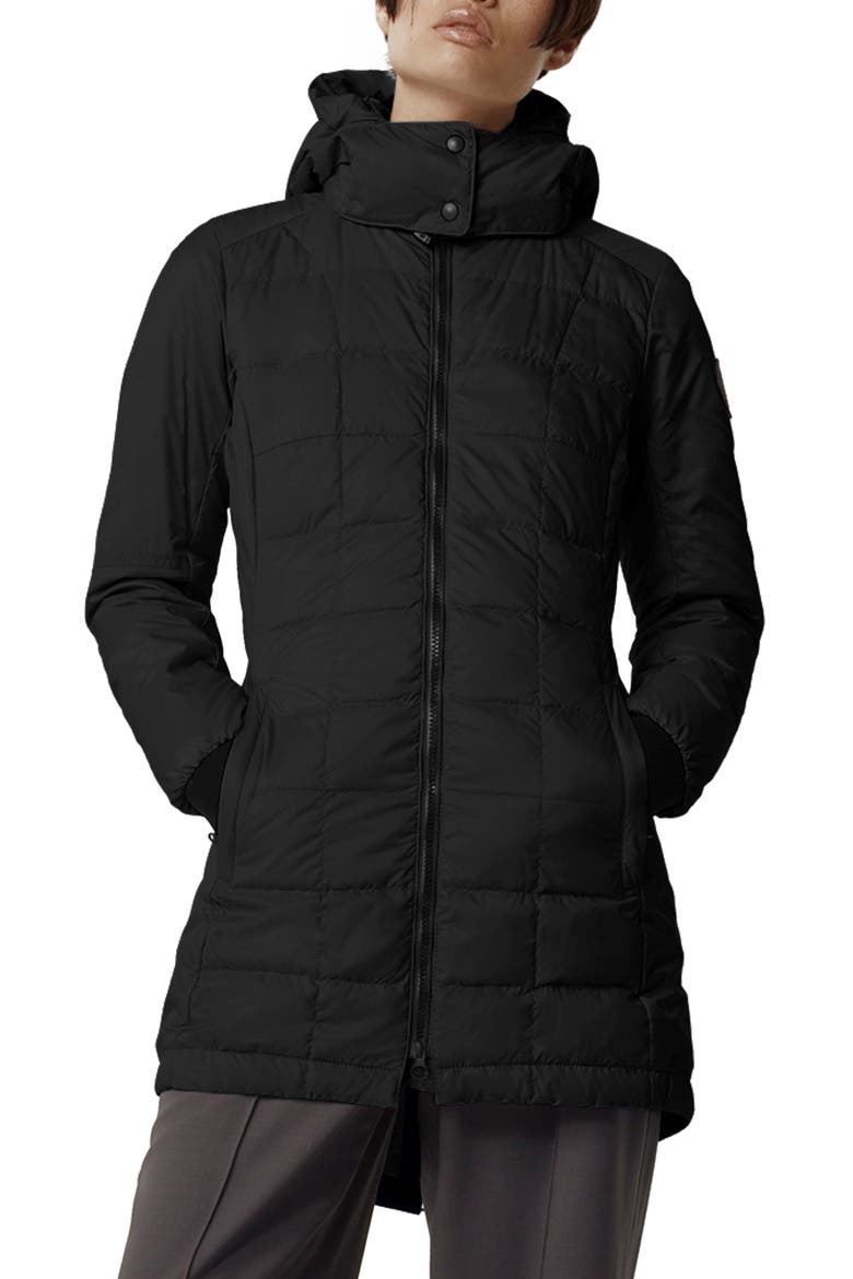 Ellison Black Label Packable 675 Fill Power Down Jacket, Main, color, BLACK - NOIR