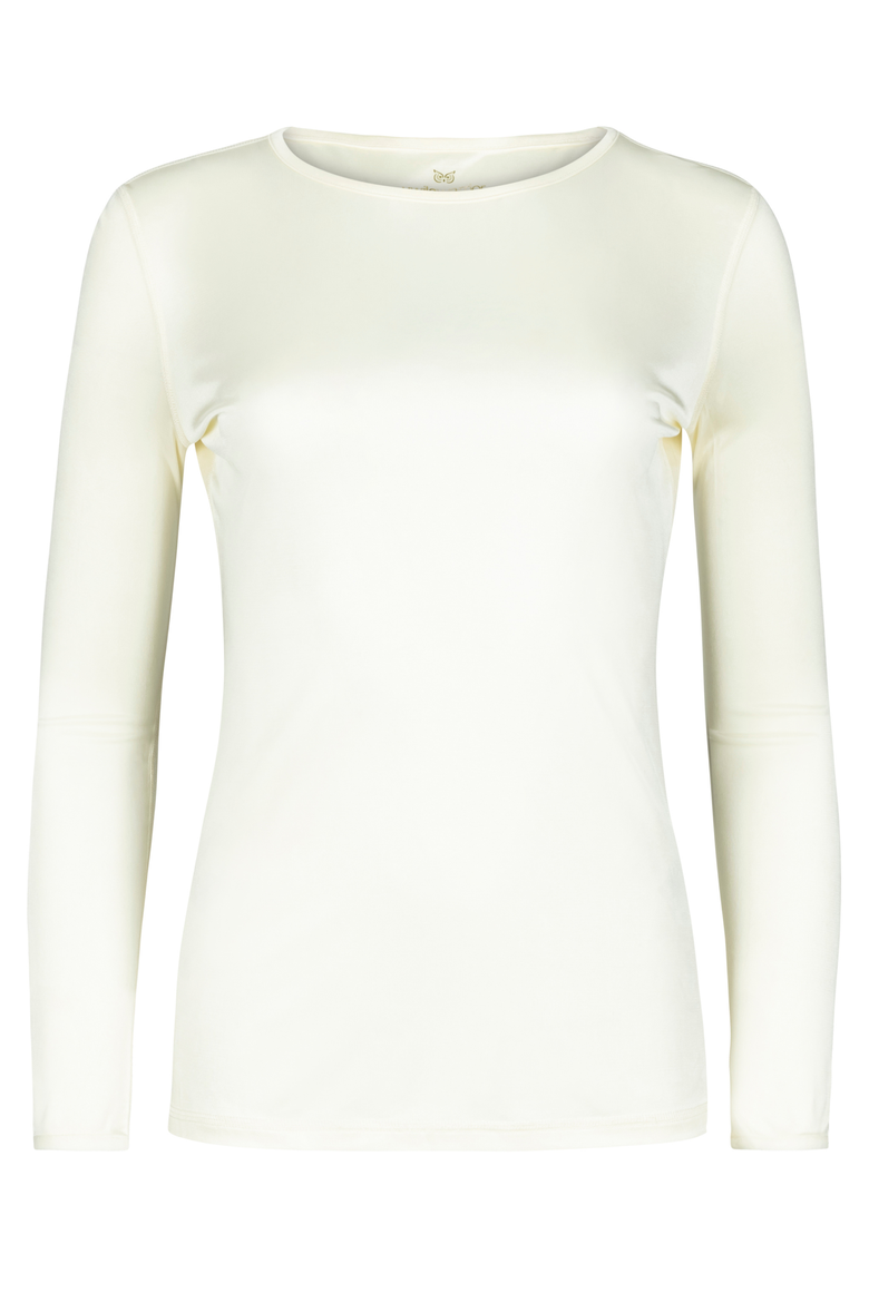 Silk Blend Base Layer, Main, color, Bright White