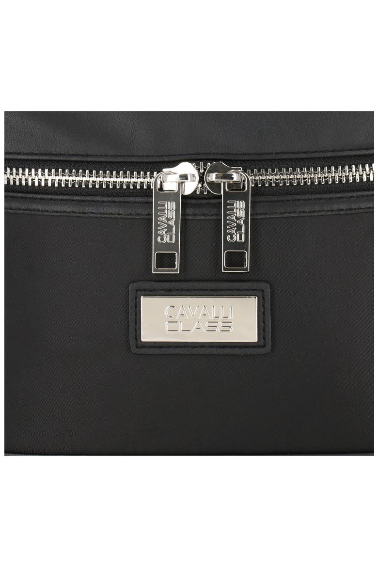 Perfect Cosmetic Bag, Alternate, color, BLACK/ SILVER