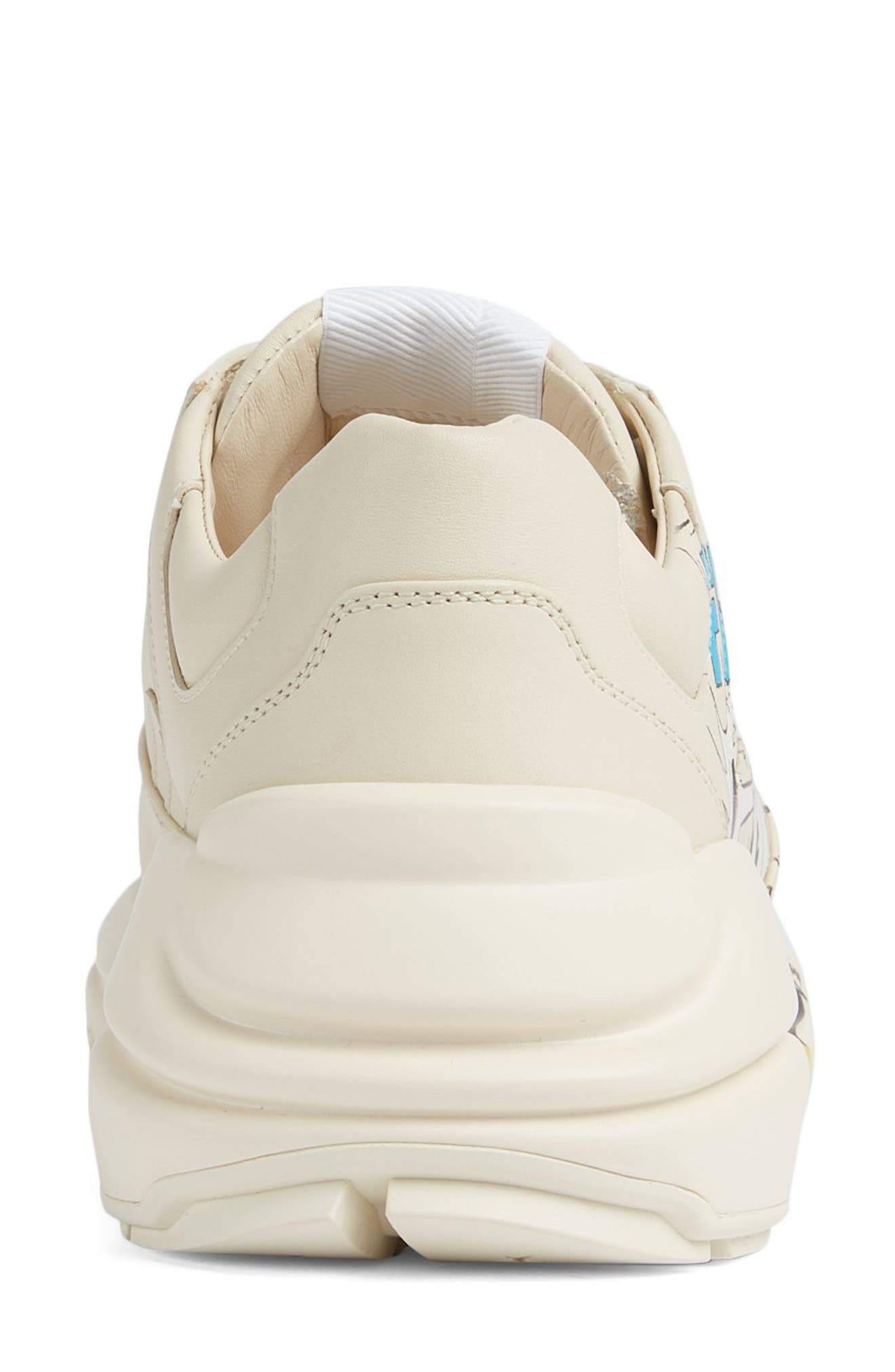 Gucci x Disney Rhyton Donald Duck Sneaker, Alternate, color, 