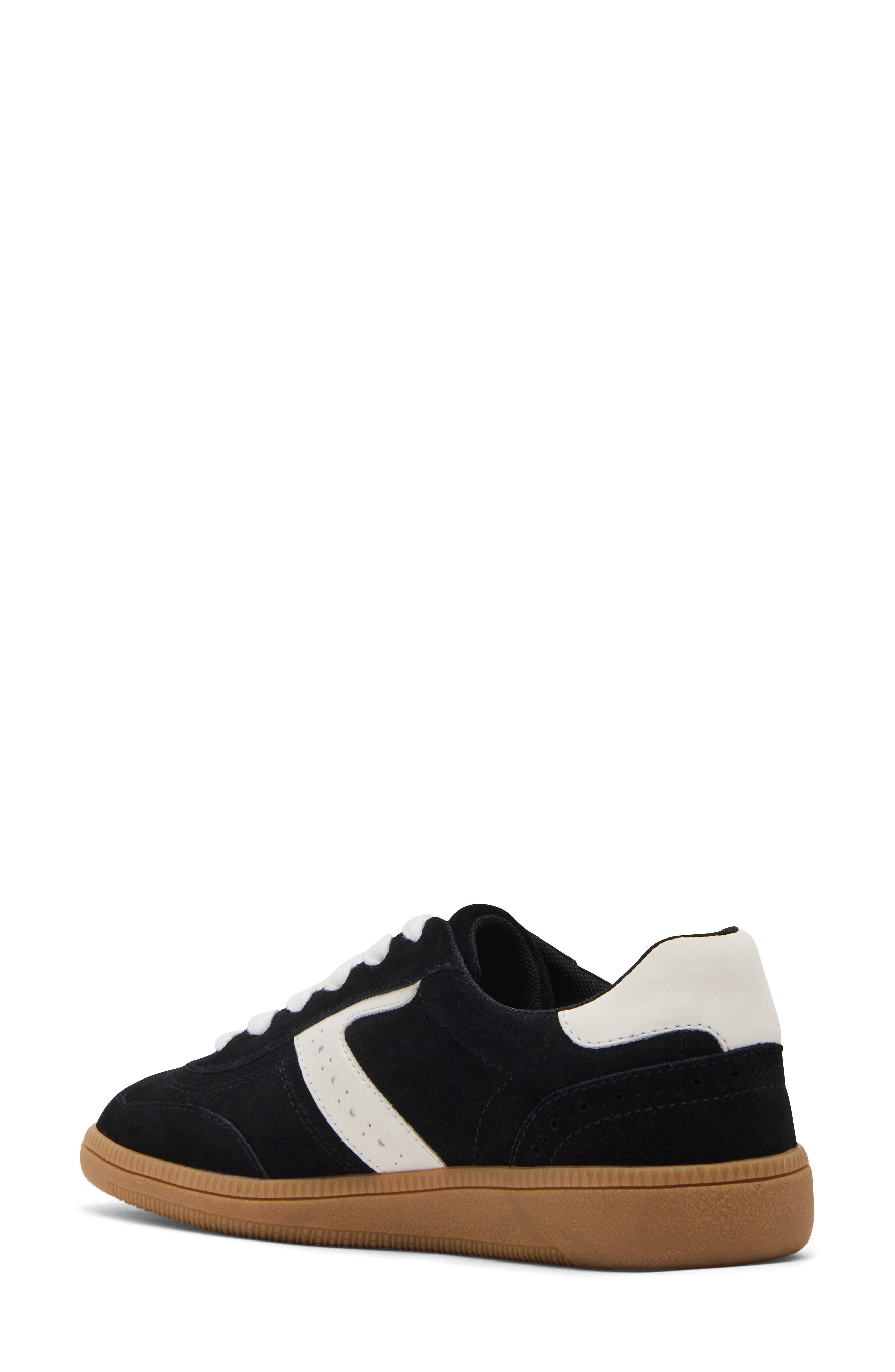 Blondo Rylie Waterproof Sneaker, Alternate, color, Black Suede
