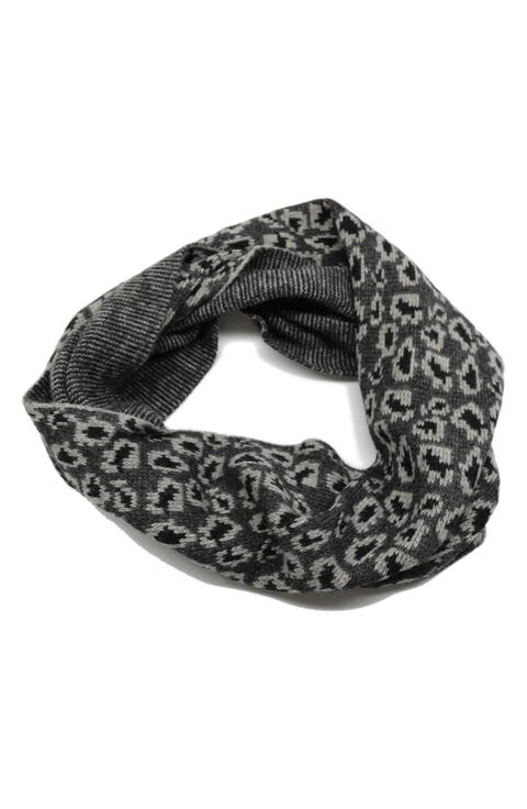 Cheetah Spot Infinity Scarf